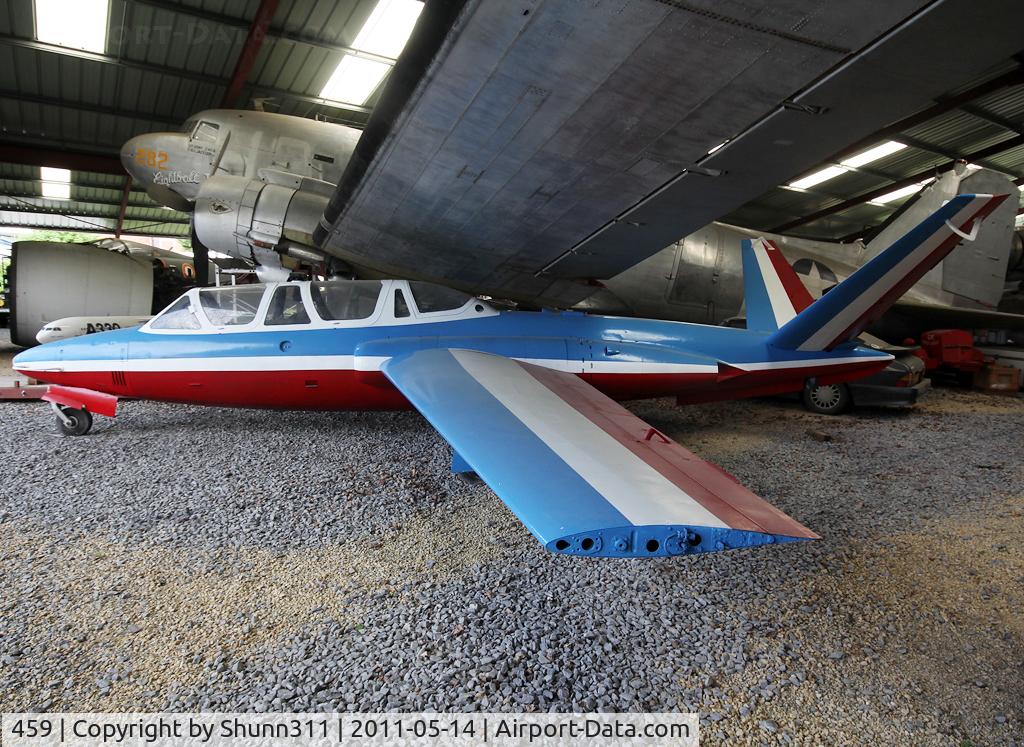 459, 1965 Fouga CM-170 Magister C/N 459, Preserved @ Albert Museum