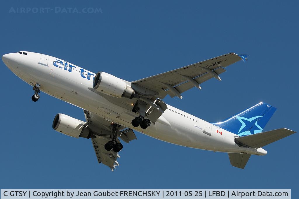 C-GTSY, 1988 Airbus A310-304 C/N 447, AIR TRANSAT 516