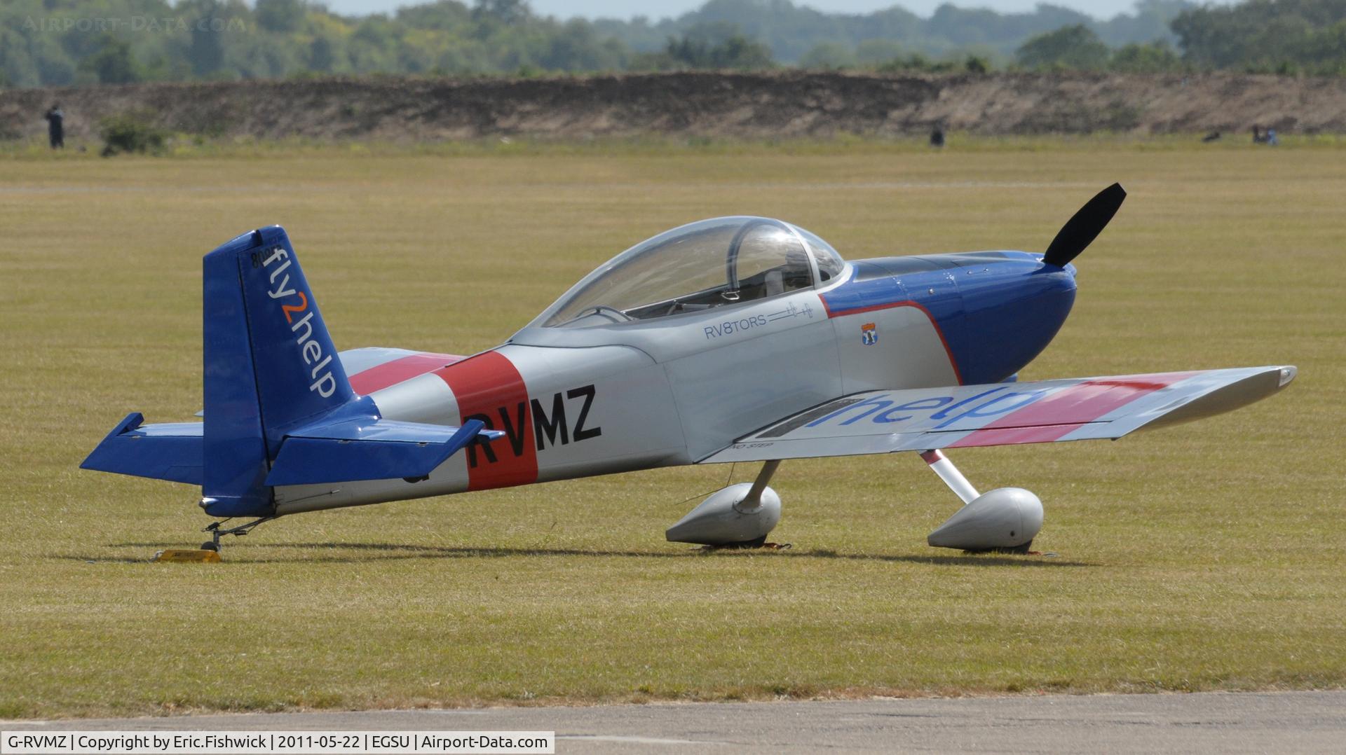 G-RVMZ, 2001 Vans RV-8 C/N PFA 303-13395, 2. G-RVMZ at Duxford's Spring Air Show, May 2011