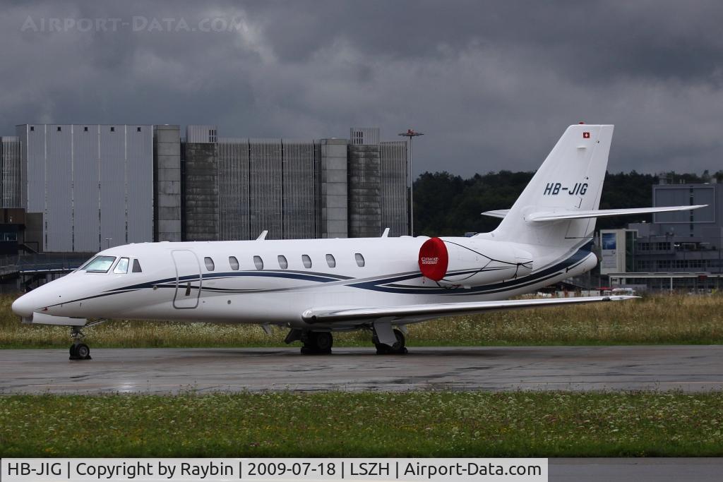 HB-JIG, 2009 Cessna 680 Citation Sovereign C/N 680-0280, The sky looks like the last minutes before armageddon!