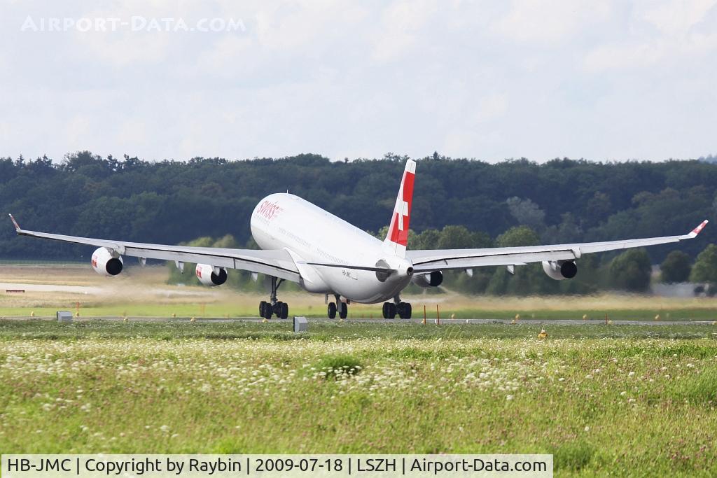 HB-JMC, 2003 Airbus A340-313 C/N 546, Up and away
