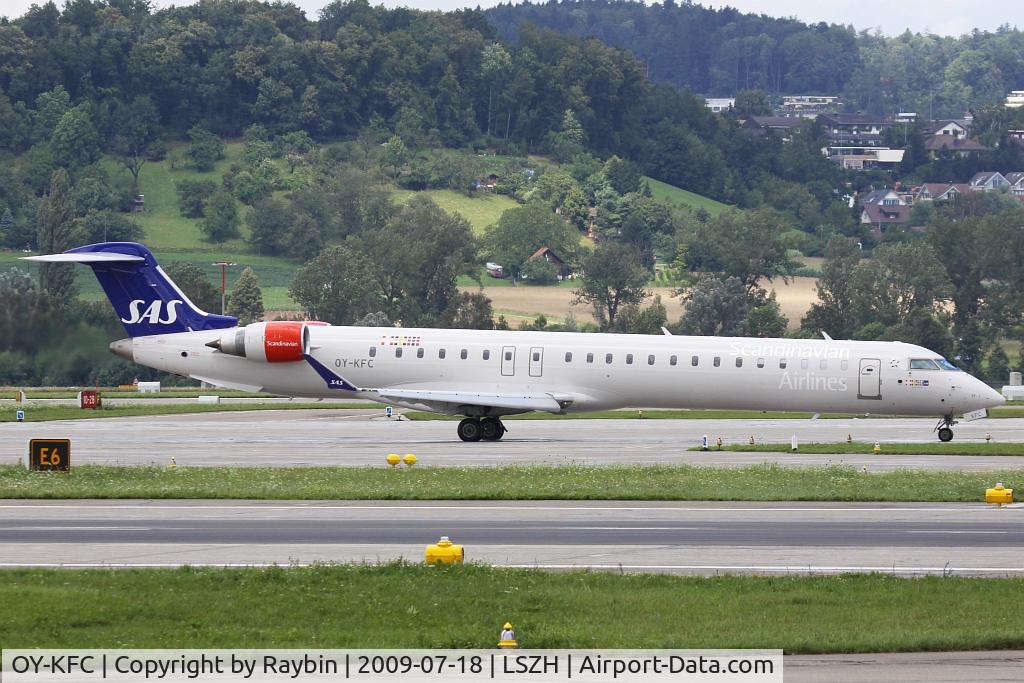 OY-KFC, 2009 Bombardier CRJ-900 (CL-600-2D24) C/N 15218, Not really a beauty kind of airplane