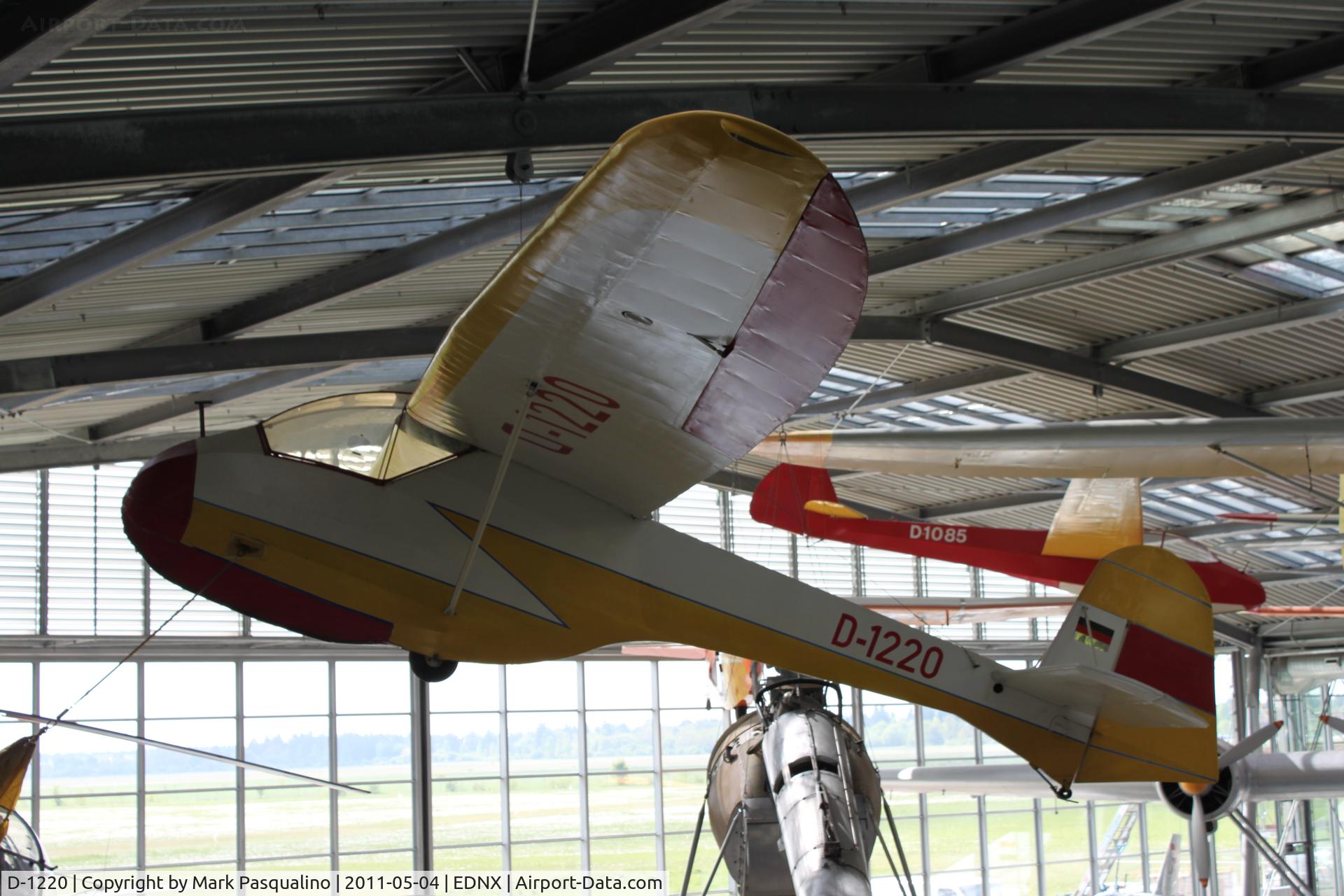 D-1220, 1953 Hirth Doppelraab IV C/N Not found D-1220, Doppelraab IV