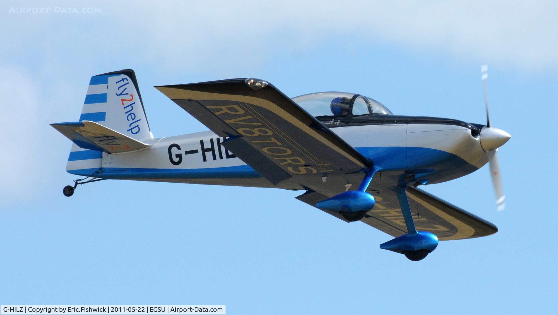 G-HILZ, 2006 Vans RV-8 C/N PFA 303-14471, 44. G-HILZ at Duxford's Spring Air Show, May 2011