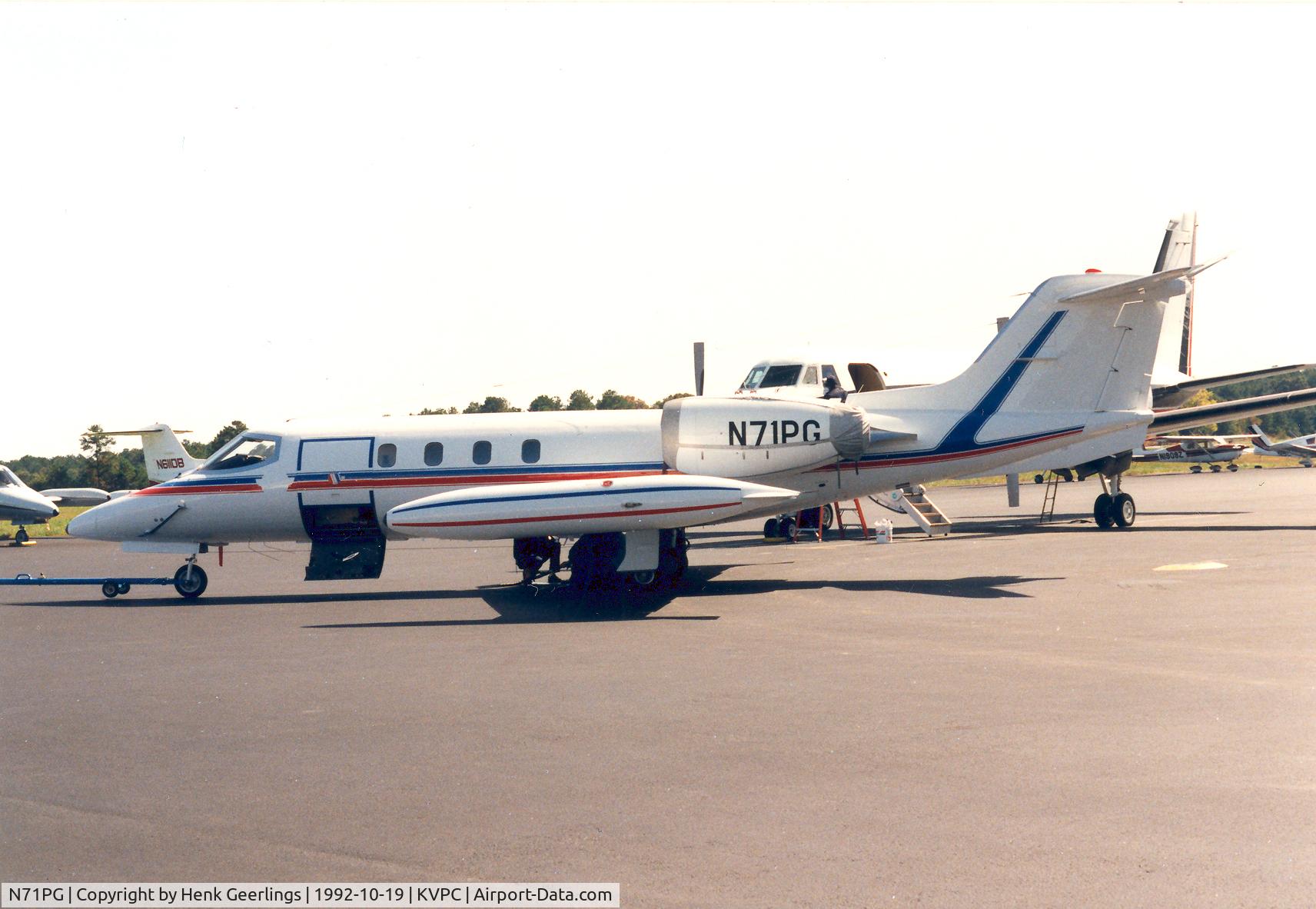 N71PG, 1975 Gates Learjet 36 C/N 013, Learjet 36