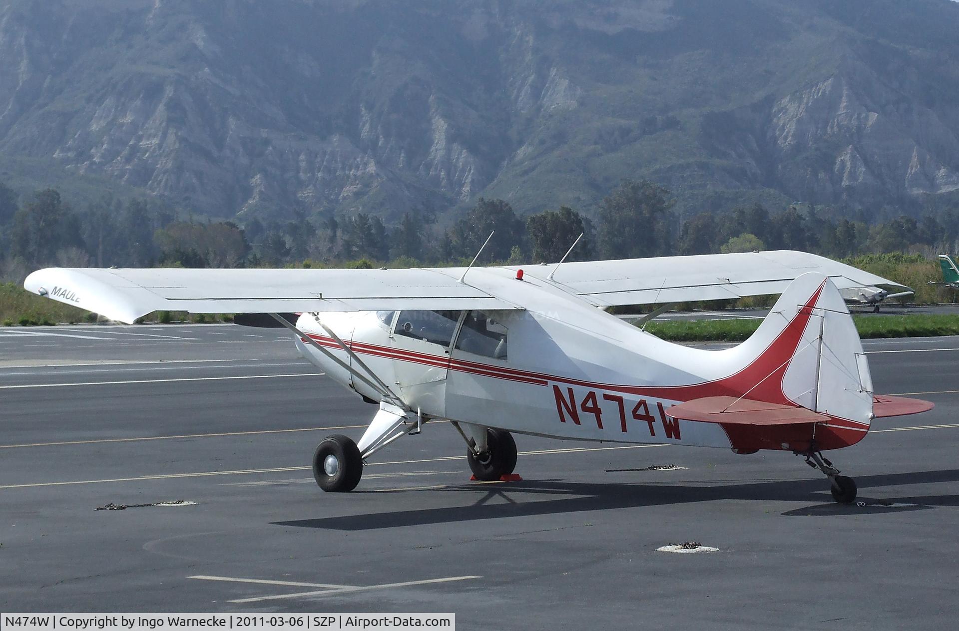 N474W, 1969 Maule M-4-220C Strata Rocket C/N 2027C, Maule M-4-220C at Santa Paula airport during the Aviation Museum of Santa Paula open Sunday