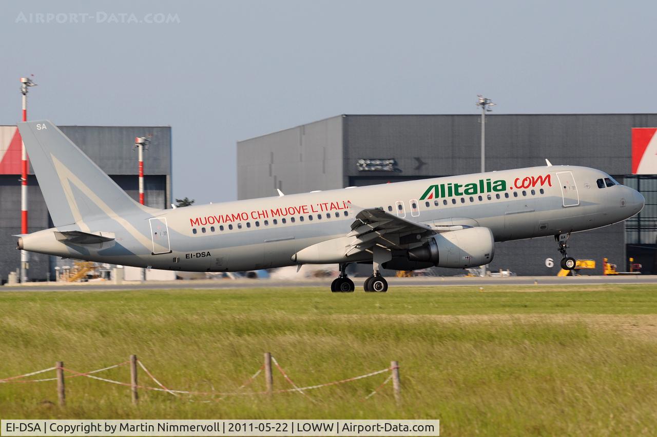 EI-DSA, 2006 Airbus A320-216 C/N 2869, Alitalia