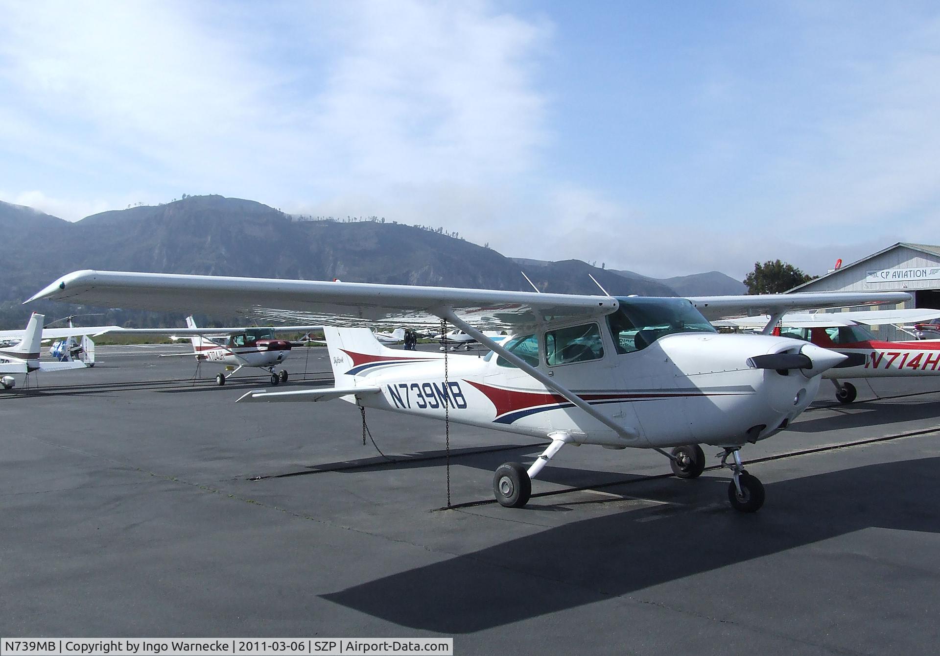 N739MB, 1978 Cessna 172N C/N 17270641, Cessna 172N Skyhawk at Santa Paula airport during the Aviation Museum of Santa Paula open Sunday