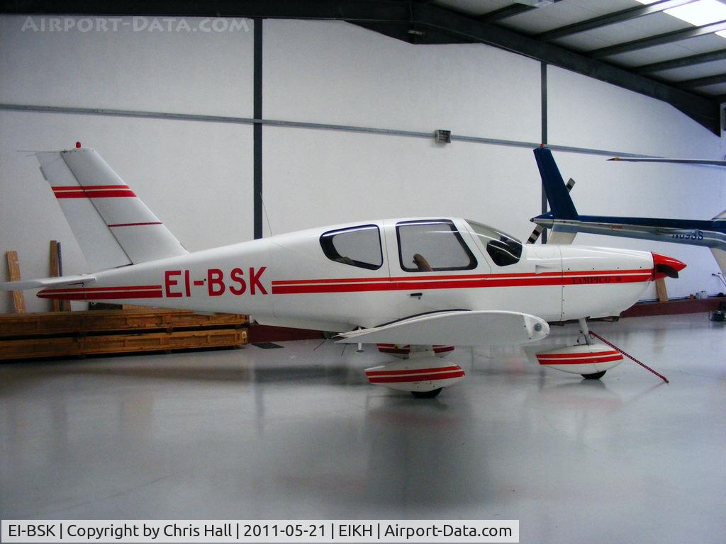 EI-BSK, 1986 Socata TB-9 Tampico C/N 618, at Kilrush Airfield, Ireland