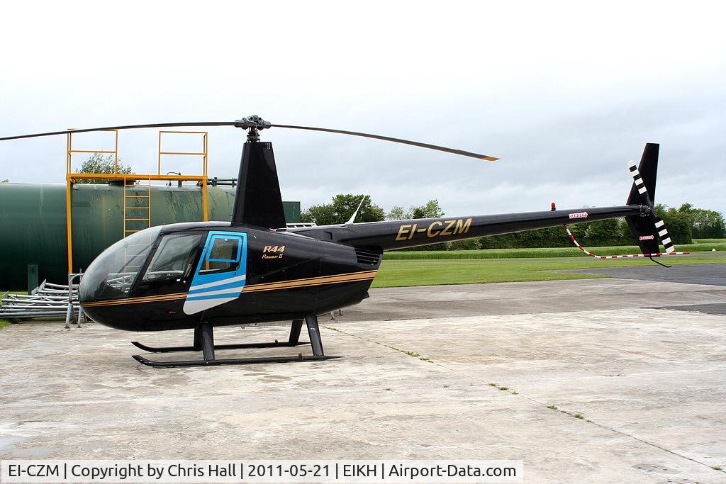 EI-CZM, 2003 Robinson R44 Raven II C/N 10054, at Kilrush Airfield, Ireland