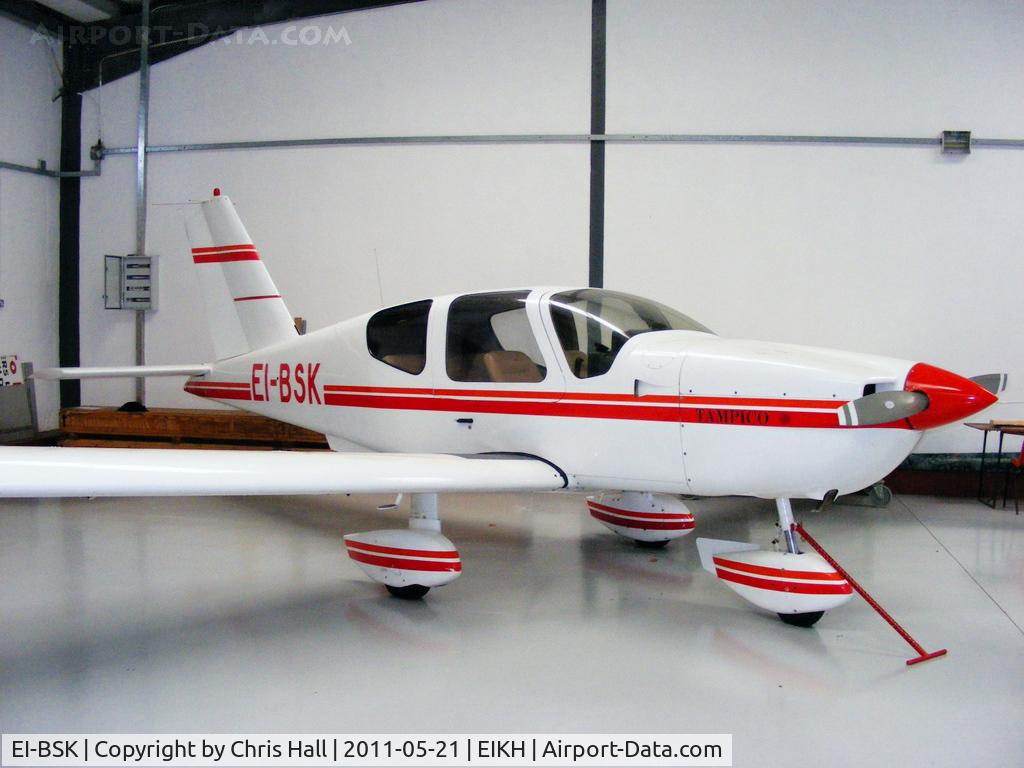EI-BSK, 1986 Socata TB-9 Tampico C/N 618, at Kilrush Airfield, Ireland