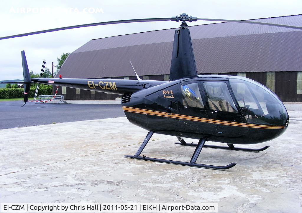 EI-CZM, 2003 Robinson R44 Raven II C/N 10054, at Kilrush Airfield, Ireland