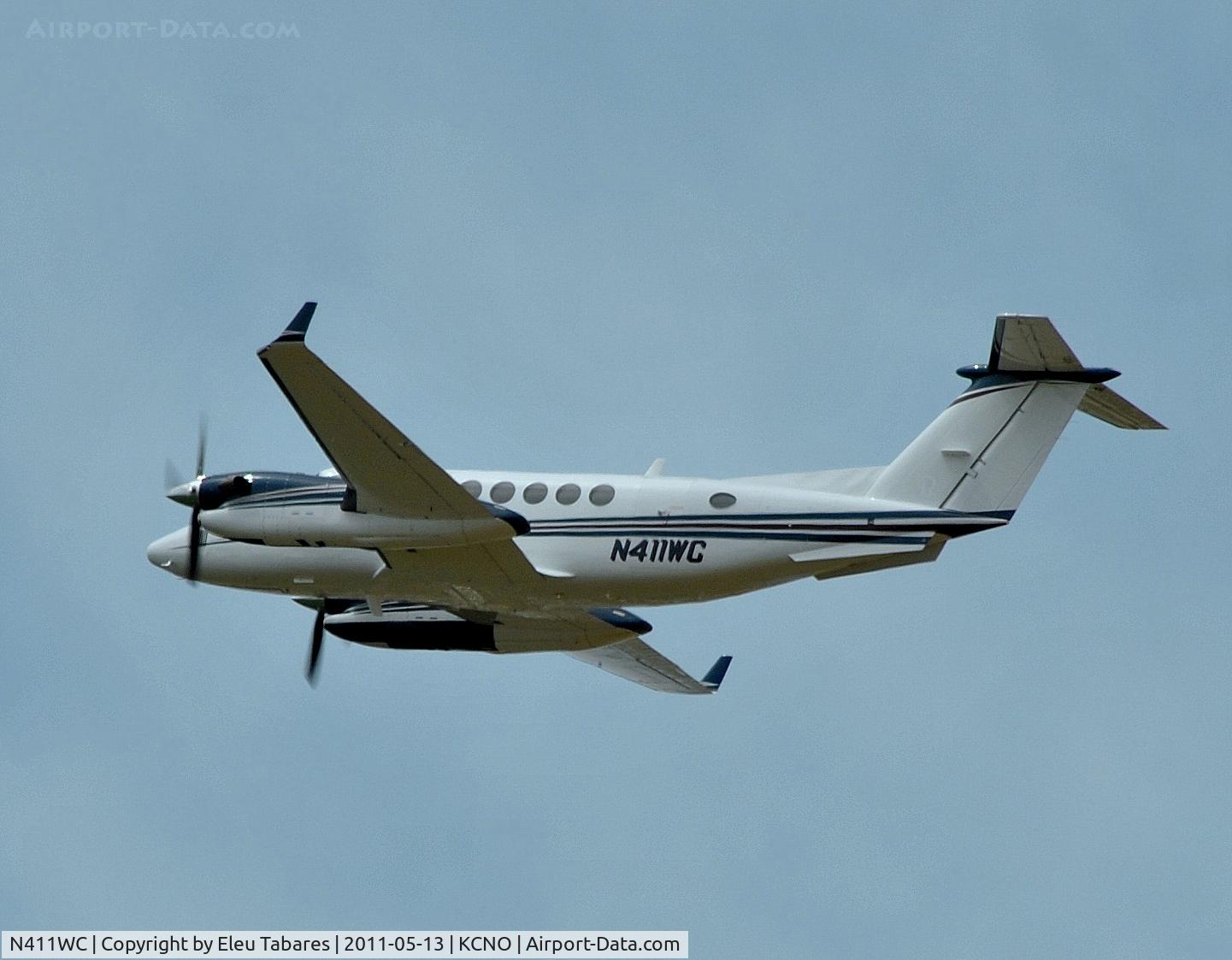 N411WC, 2007 Hawker Beechcraft 350 King Air (B300) C/N FL-571, Taken at Chino Airport, Chino, California.