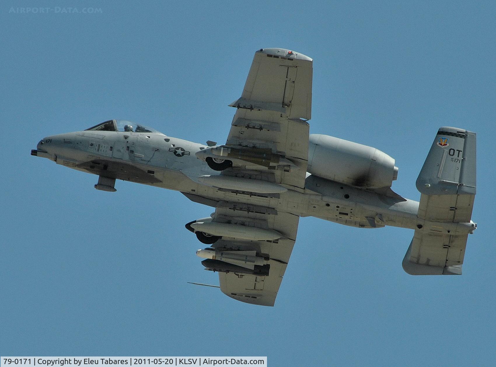 79-0171, 1979 Fairchild Republic A-10C Thunderbolt II C/N A10-0435, Taken during Green Flag Exercise at Nellis Air Force Base, Nevada.