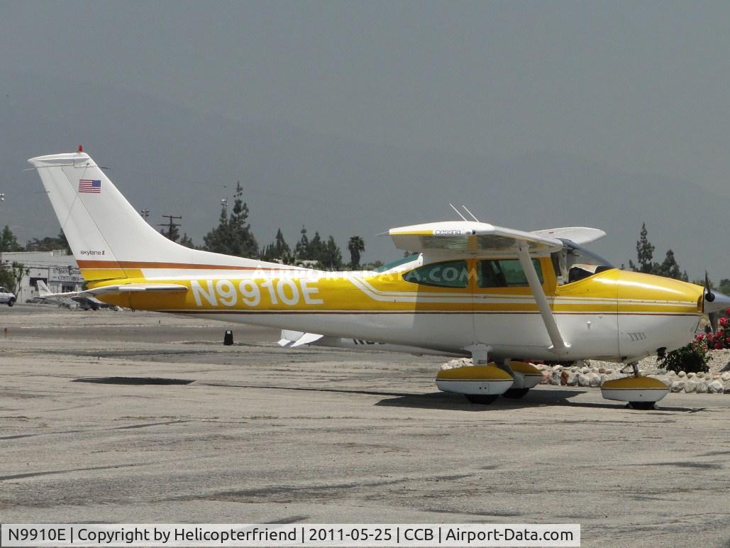 N9910E, 1975 Cessna 182P Skylane C/N 18263970, Parked north of Maniac Mike's Cafe