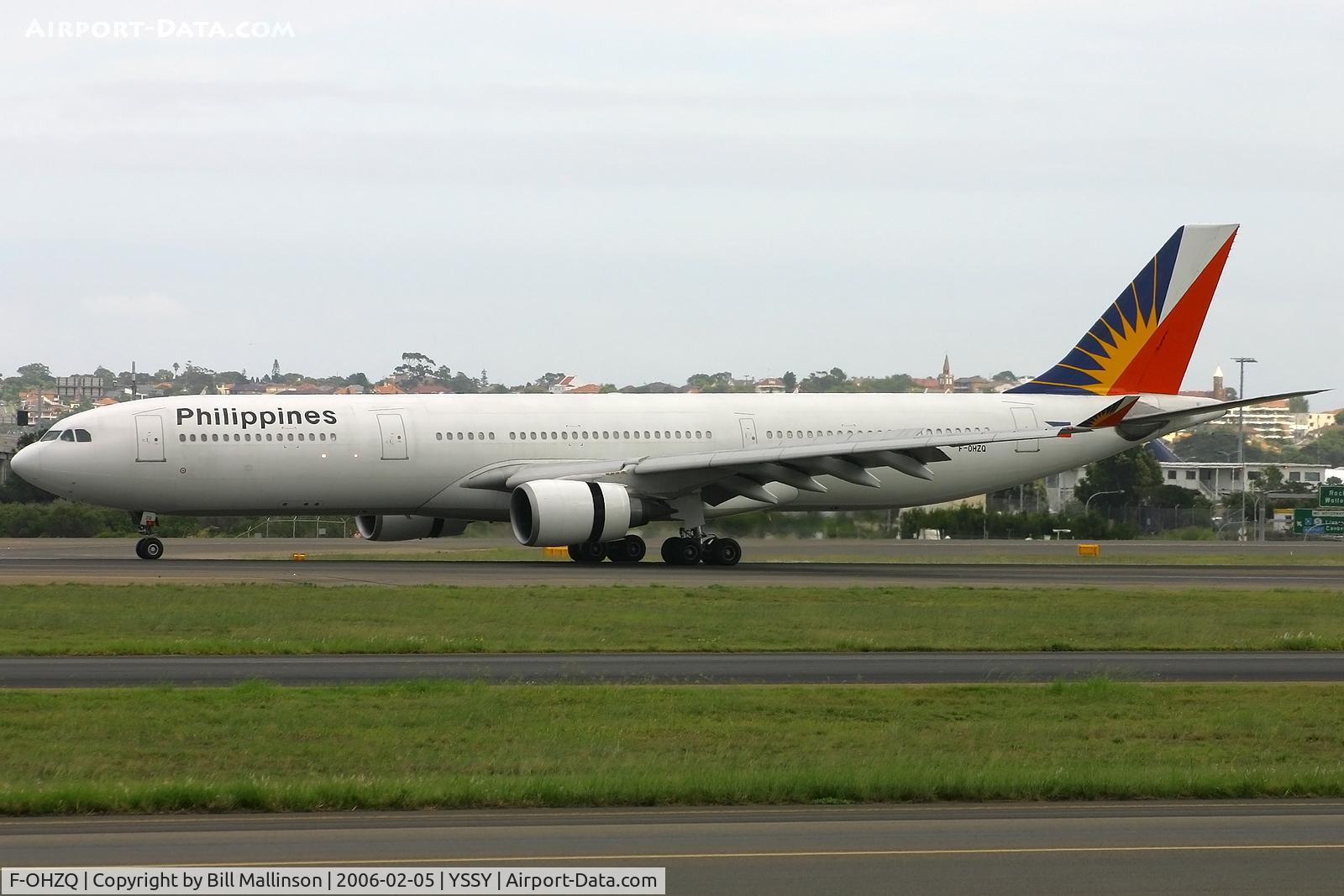 F-OHZQ, Airbus A330-301 C/N 189, arriving on 16R