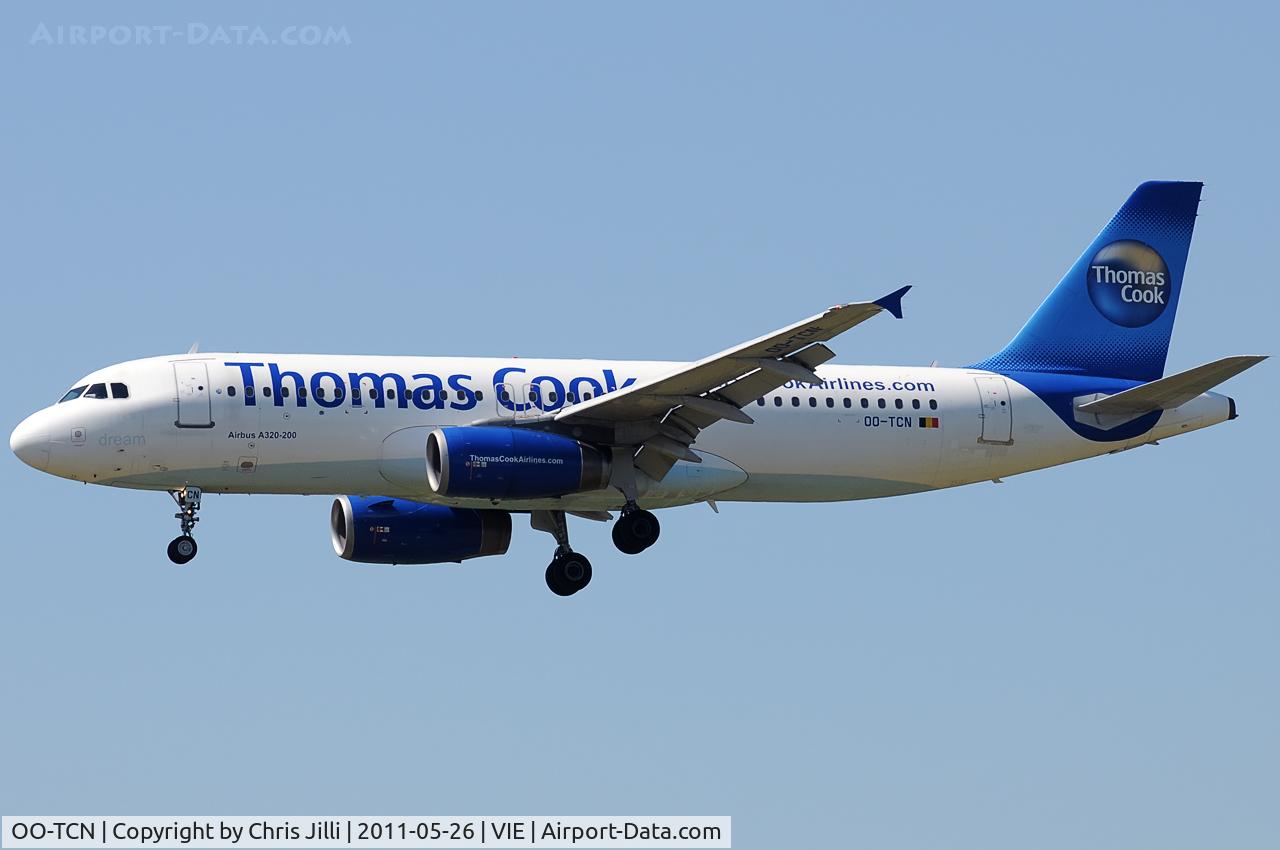 OO-TCN, 1993 Airbus A320-232 C/N 425, Thomas Cook