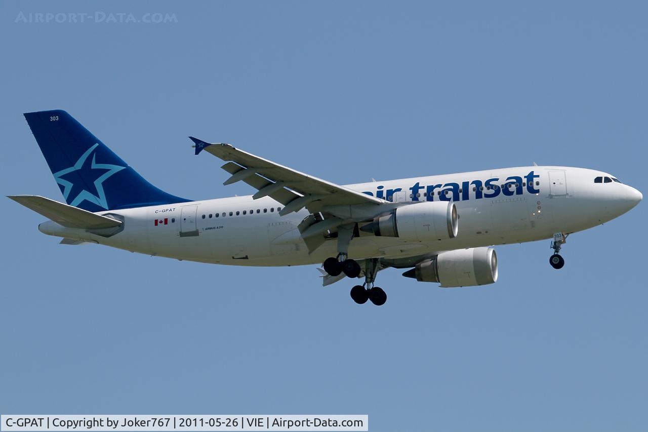 C-GPAT, 1992 Airbus A310-308 C/N 597, Air Transat