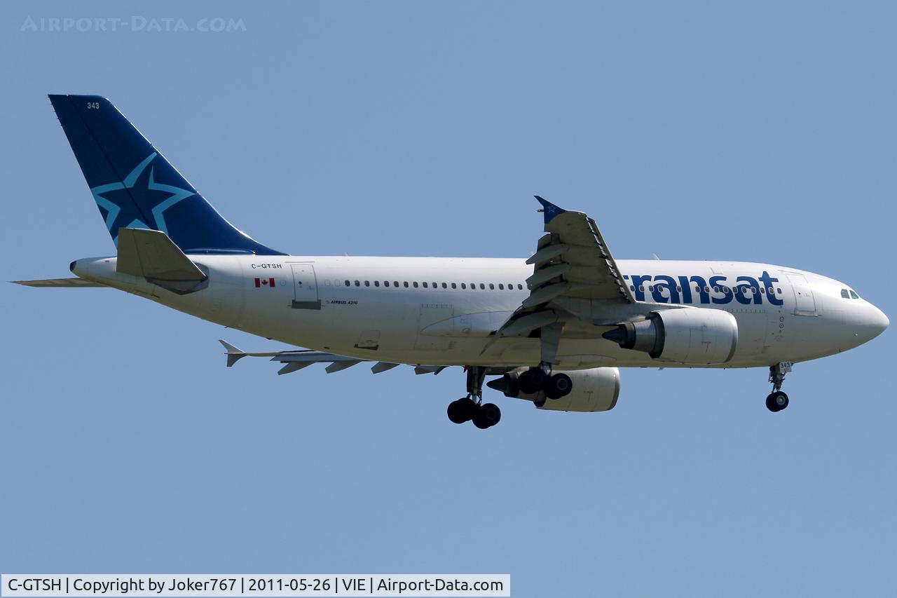 C-GTSH, 1991 Airbus A310-308 C/N 599, Air Transat