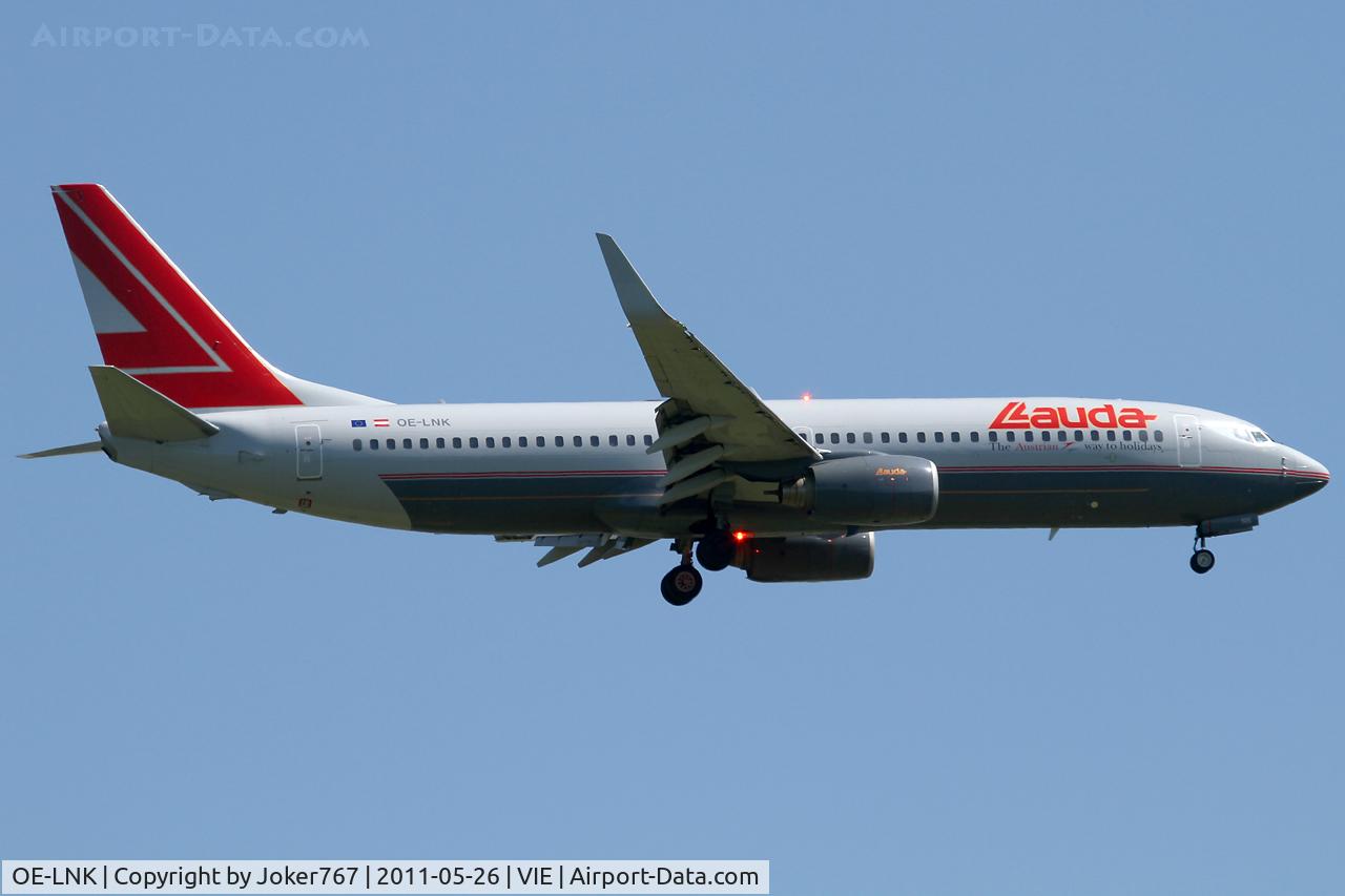 OE-LNK, 1999 Boeing 737-8Z9 C/N 28178, Lauda air