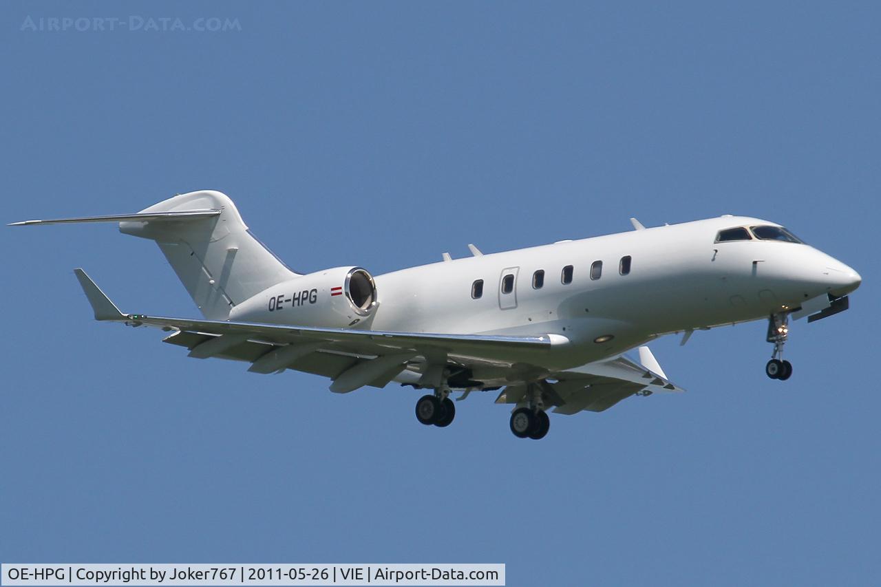OE-HPG, 2008 Bombardier Challenger 300 (BD-100-1A10) C/N 20251, Unknown