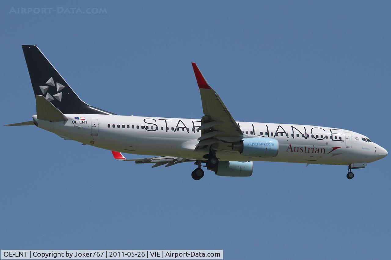OE-LNT, 2006 Boeing 737-8Z9 C/N 33834, Austrian Airlines