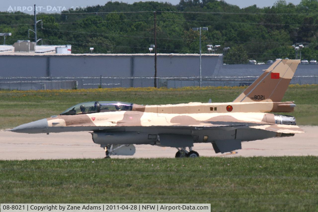 08-8021, 2008 Lockheed Martin F-16D Fighting Falcon C/N MS-5, Royal Moroccan Air Force Block 52 F-16D ready for a test flight at Lockheed Martin Fort Worth, TX