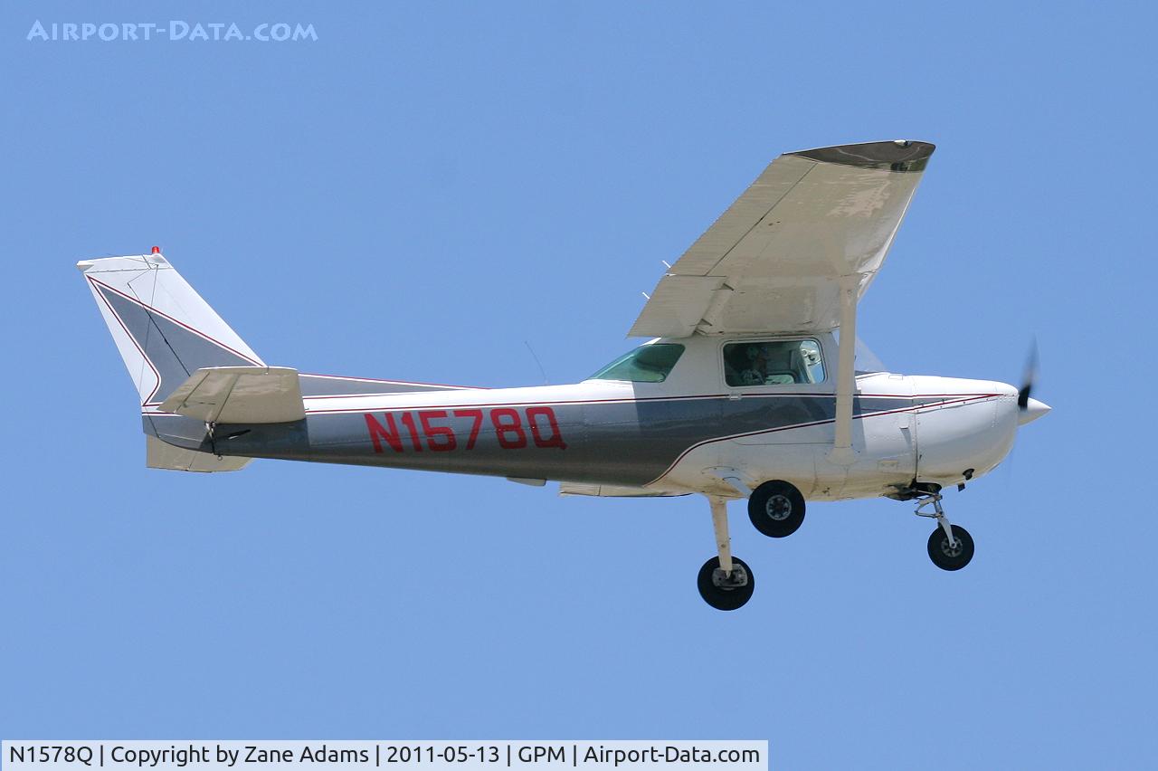 N1578Q, 1971 Cessna 150L C/N 15072878, At Grand Prairie Municpal