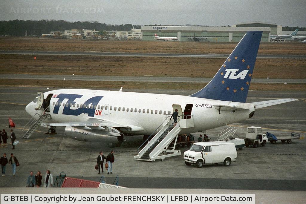 G-BTEB, 1979 Boeing 737-2M8 C/N 21736, TEA UK 1989