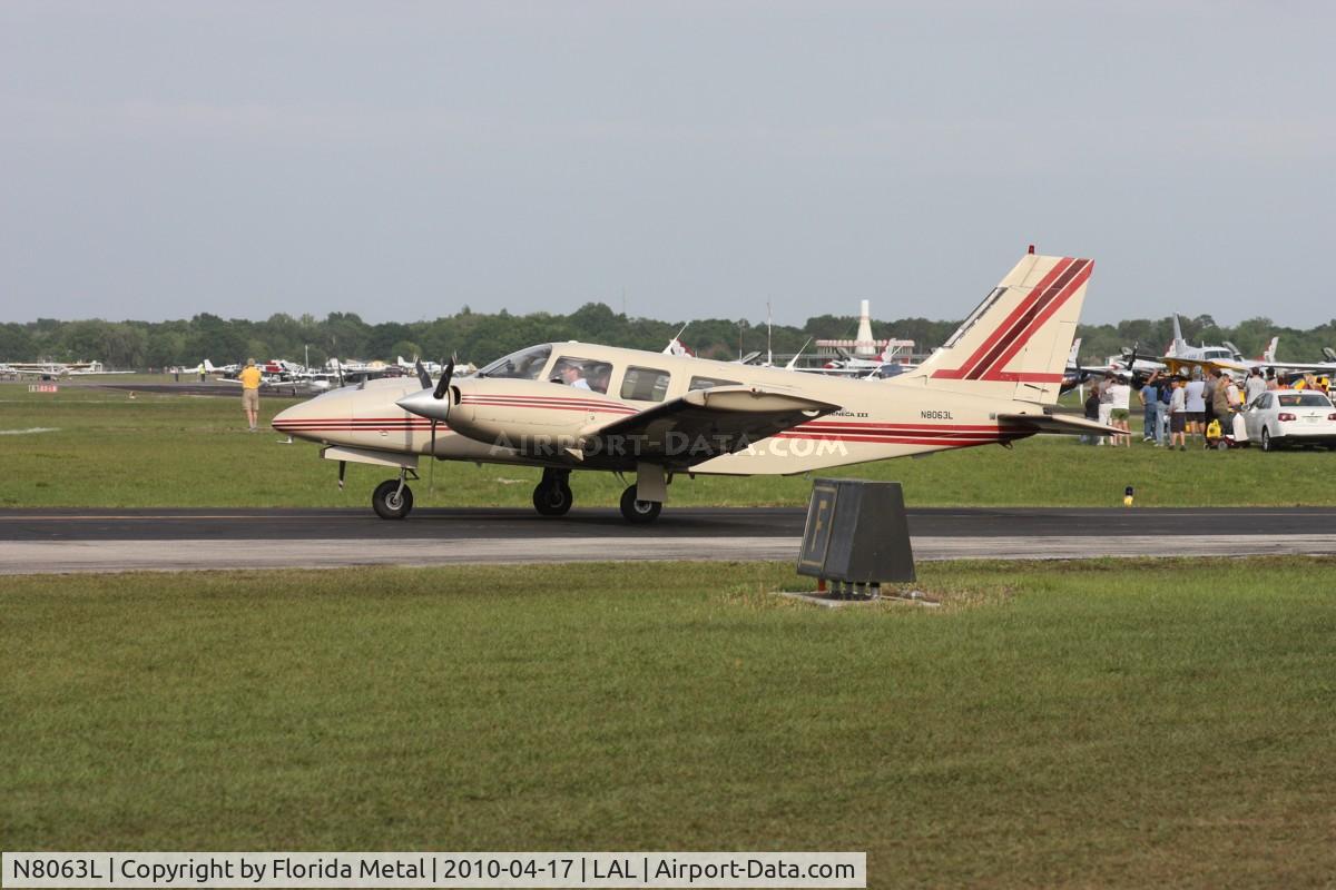 N8063L, 1981 Piper PA-34-220T C/N 34-8233067, PA-34