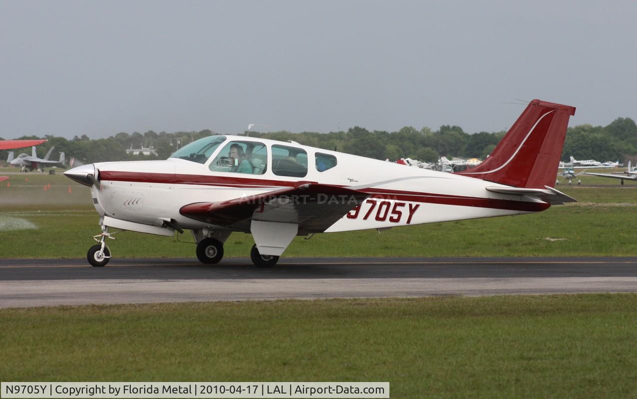 N9705Y, 1963 Beech 35-B33 Debonair C/N CD-598, Beech 33