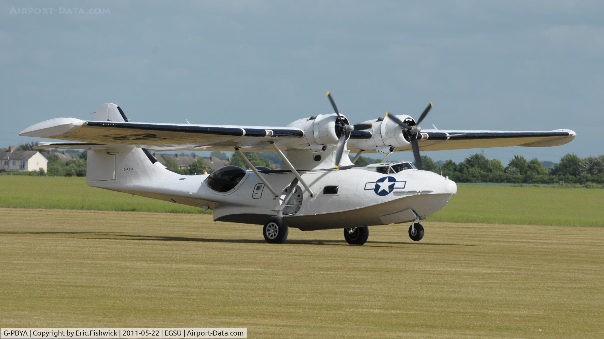 G-PBYA, 1944 Consolidated (Canadian Vickers) PBV-1A Canso A C/N CV-283, 2. G-PBYA at Duxford's Spring Air Show, May 2011