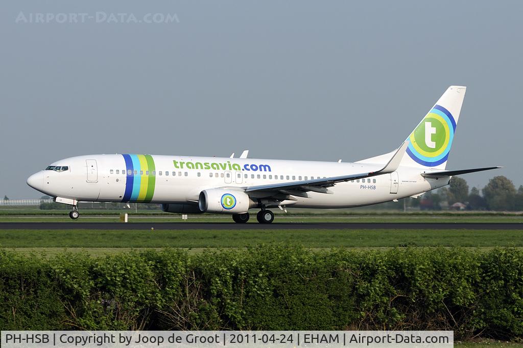 PH-HSB, 2010 Boeing 737-8K2 C/N 34172, brand new Transavia 737