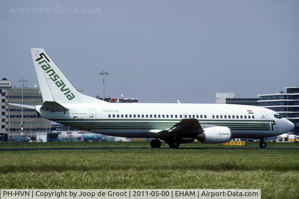 PH-HVN, 1989 Boeing 737-3K2 C/N 24327, very old Transavia colours