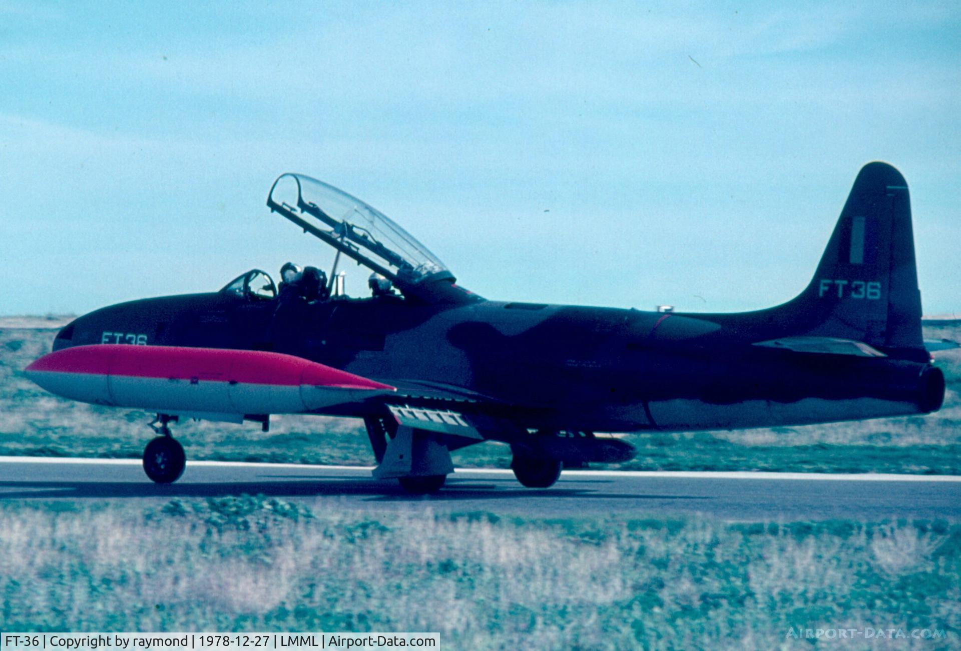 FT-36, 1955 Lockheed T-33A Shooting Star C/N 580-9588, T-33 FT-36 Belgian Air Force