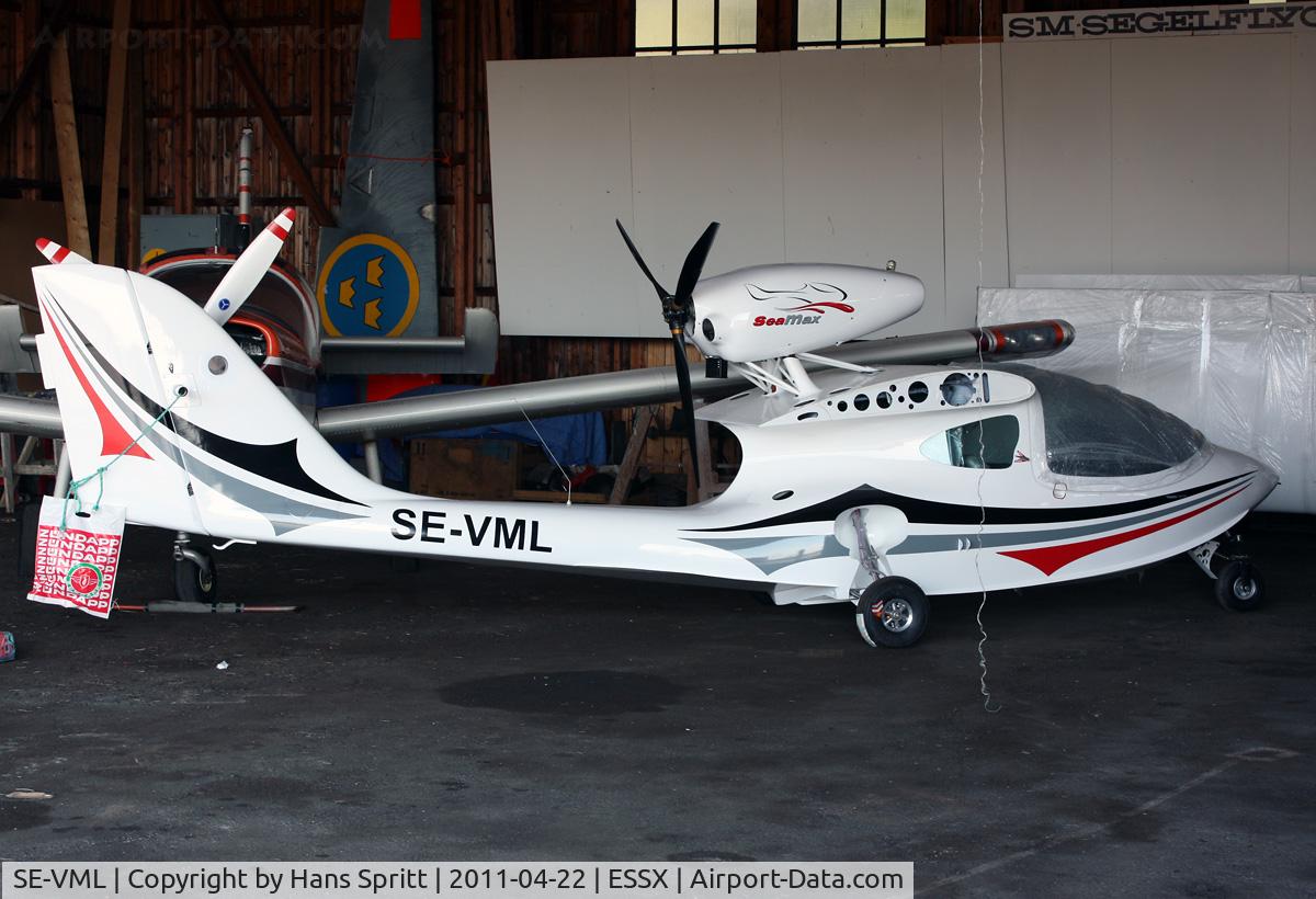 SE-VML, 2010 Airmax SeaMax M-22 C/N 208/2010, New Seamax to Sweden but wingless