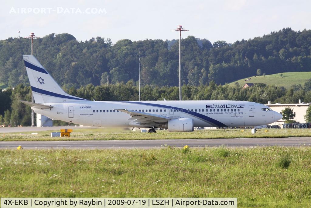 4X-EKB, 1999 Boeing 737-858 C/N 29958, 2nd EL AL of the day