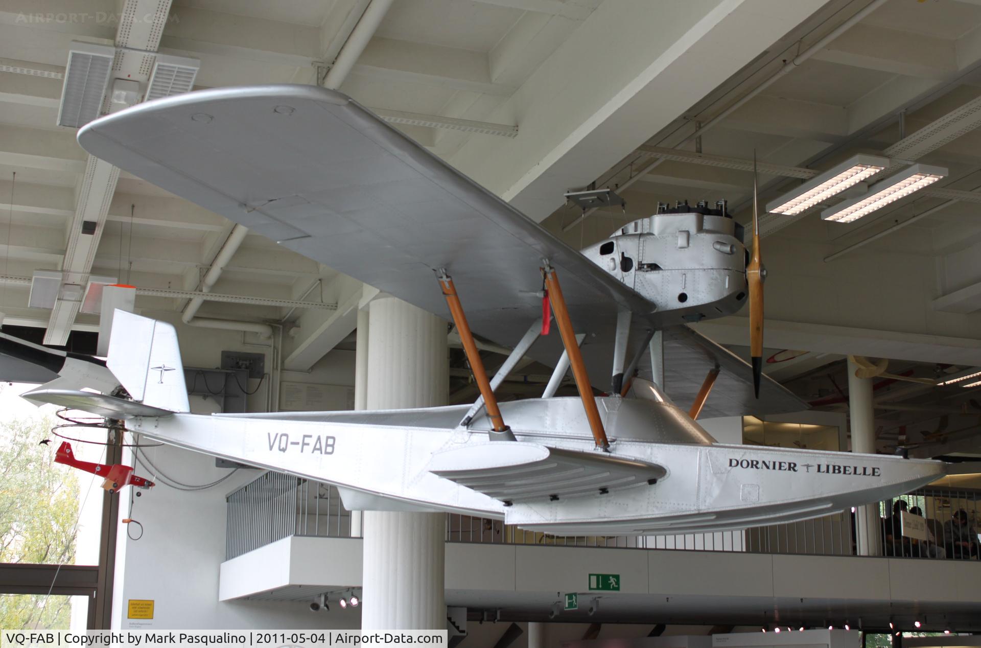 VQ-FAB, 1930 Dornier A Libelle II C/N 117, Dornier Do 12