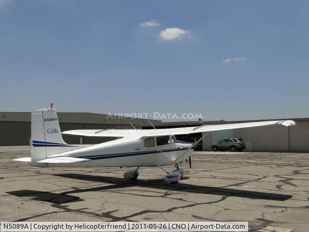 N5089A, 1955 Cessna 172 C/N 28089, Parked near the paint shop