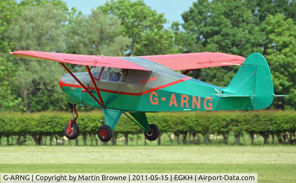 G-ARNG, 1961 Piper PA-22-108 Colt Colt C/N 22-8547, SHOT AT HEADCORN