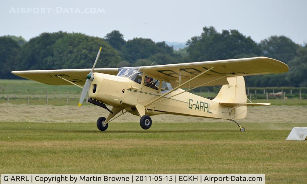 G-ARRL, 1946 Auster J-1N Alpha C/N 2115, SHOT AT HEADCORN