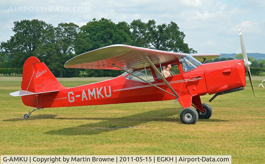 G-AMKU, 1951 Auster J-1B Aiglet C/N 2721, SHOT AT HEADCORN