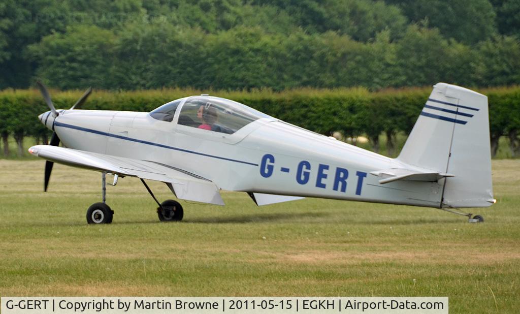 G-GERT, 2004 Vans RV-7 C/N PFA 323-13836, SHOT AT HEADCORN