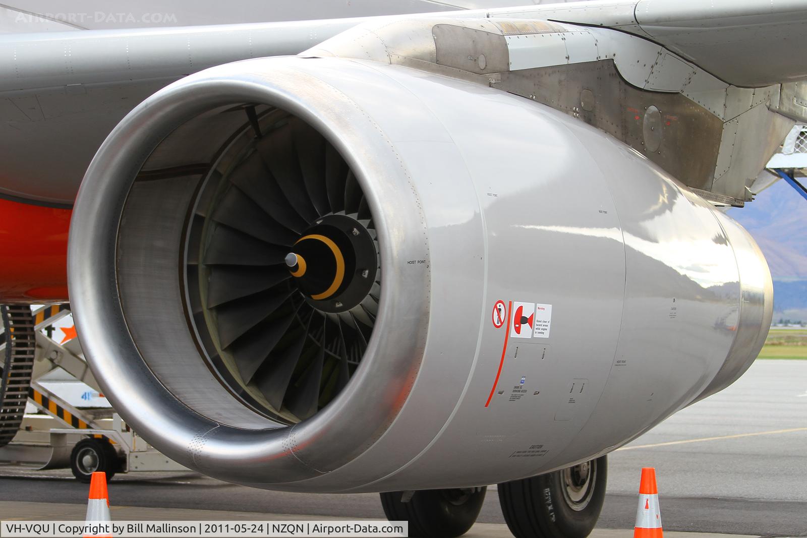 VH-VQU, 2005 Airbus A320-232 C/N 2455, one of the pair that helped get me there