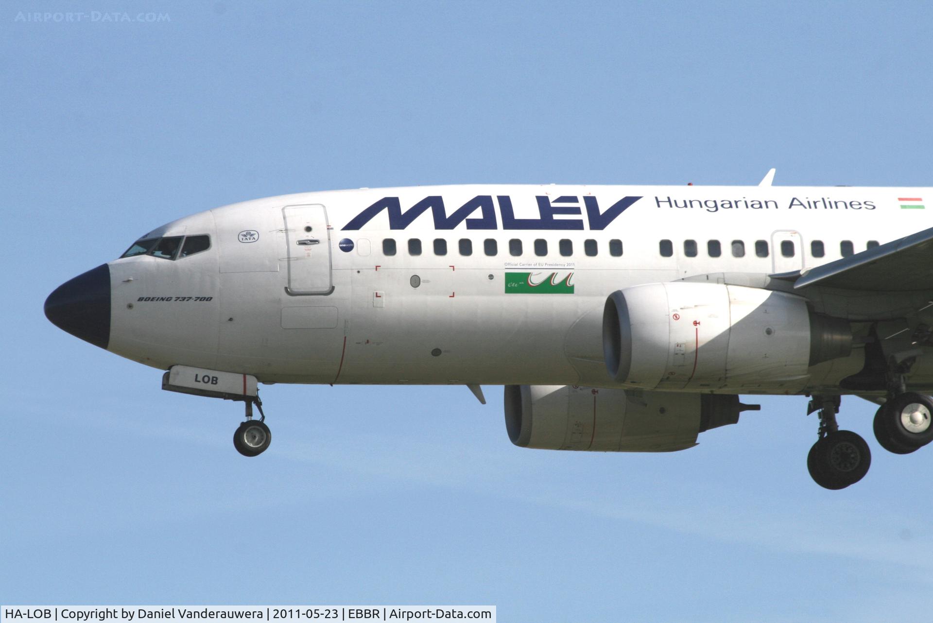 HA-LOB, 2003 Boeing 737-7Q8 C/N 29346, Flight MA600