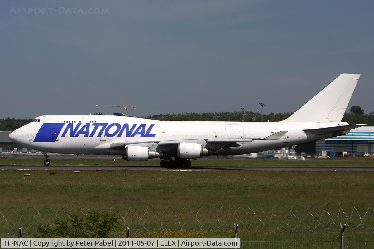 TF-NAC, Boeing 747-428 (M) C/N 25238, LUX