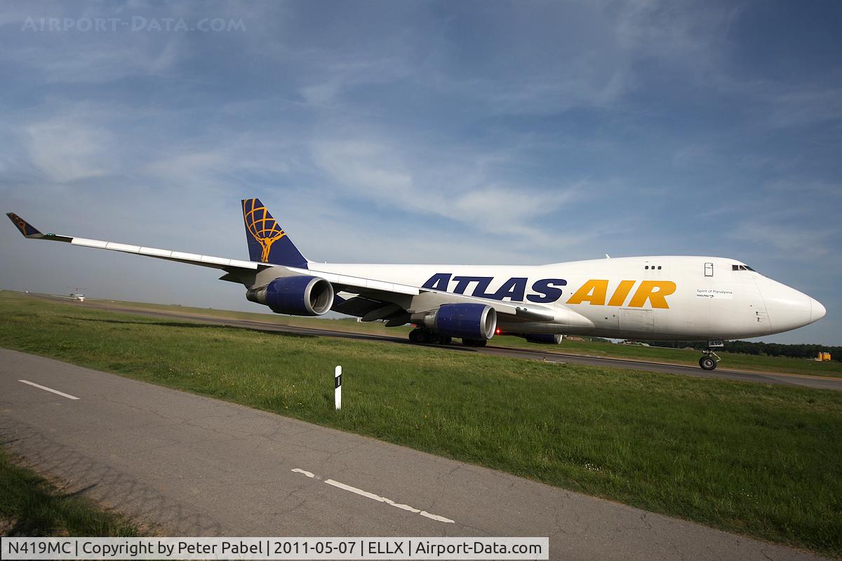 N419MC, 1996 Boeing 747-48EF C/N 28367, LUX