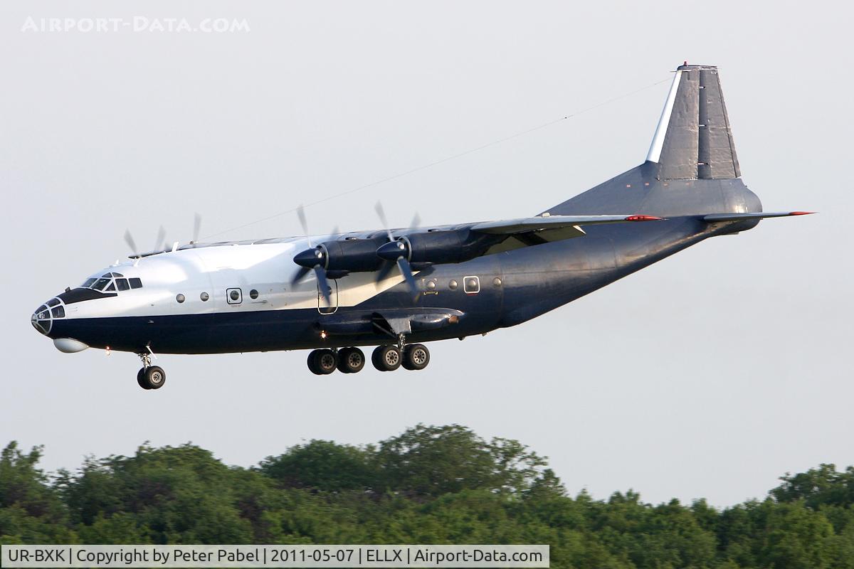UR-BXK, 1967 Antonov An-12BK C/N 7345004, LUX