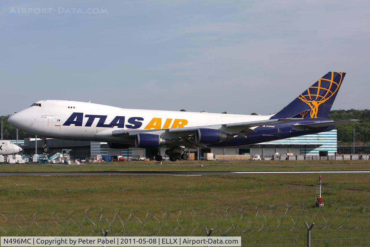 N496MC, 1999 Boeing 747-47UF C/N 29257, LUX