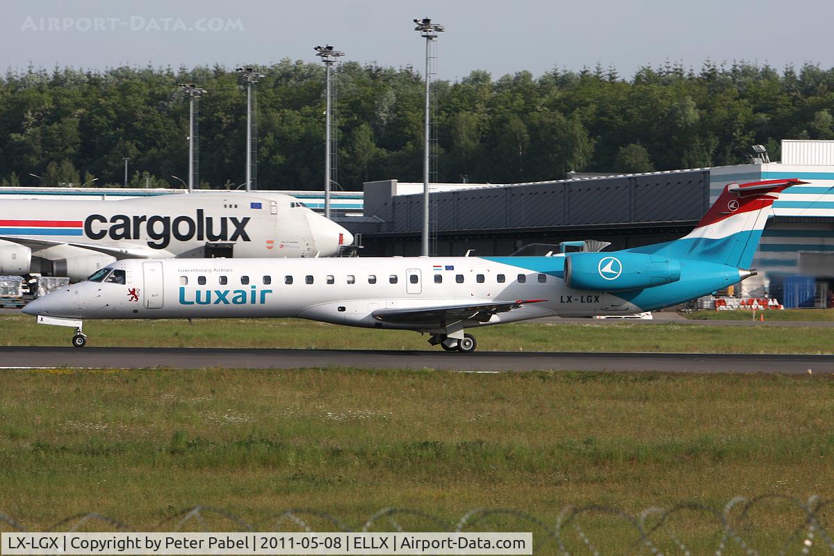 LX-LGX, 1999 Embraer EMB-145LU (ERJ-145LU) C/N 145147, LUX